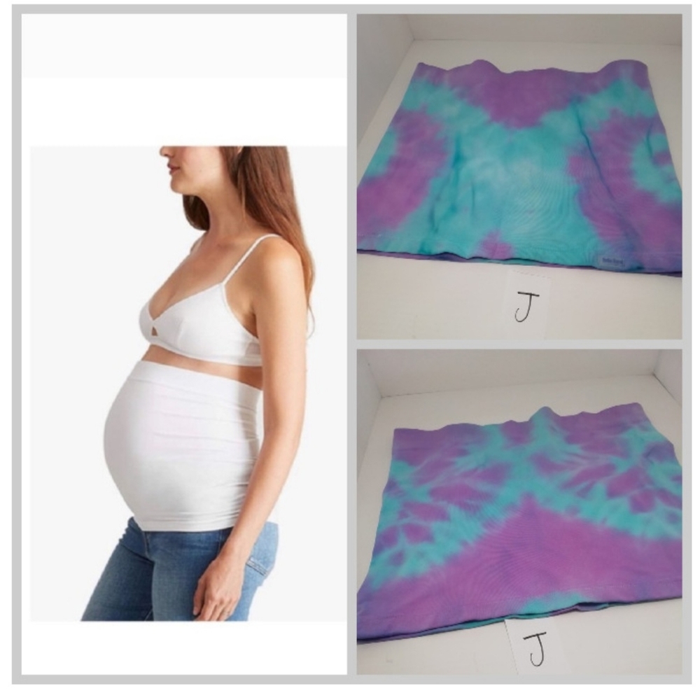 Hand Tie Dye Maternity Belly Band NWOT
